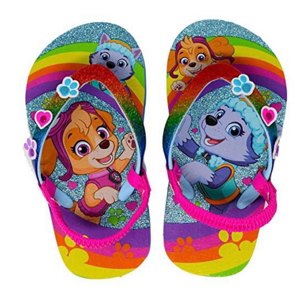 Toddler Girls' Paw Patrol Flip Flop / Sandals size 5/6